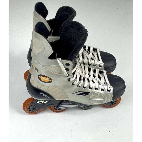 Bauer Vapor Agility Inline Roller Hockey Skates Tuuk Rocker Size US 12R - Picture 7 of 11